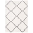 Safavieh Parma 4' x 6' Shag Rug in Cream and Gray