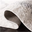 Safavieh Parma 4' x 6' Shag Rug in Cream and Gray