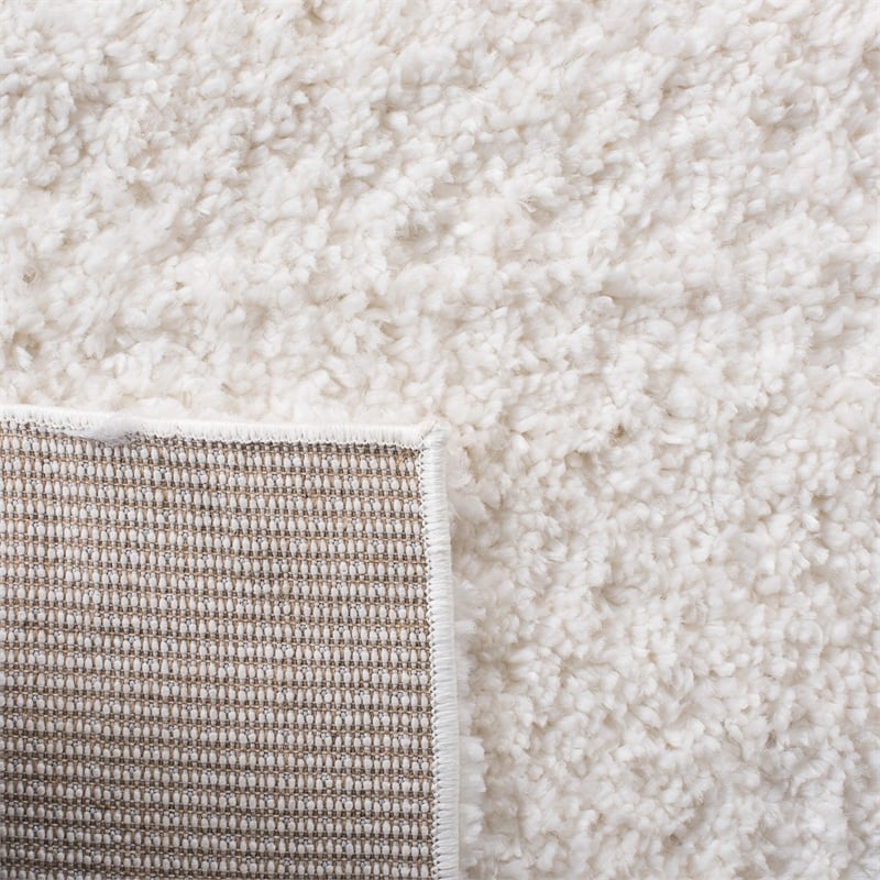 Safavieh Parma 4' x 6' Shag Rug in Cream and Gray