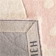 Safavieh 6' x 9' Hand Tufted Wool Rug in Pink and Ivory