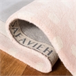 Safavieh 8' x 10' Hand Tufted Wool Rug in Pink and Ivory