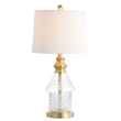 Safavieh Camden Glass Table Lamp in Gold