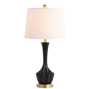 Safavieh Ronan Glass Table Lamp in Black and Gold