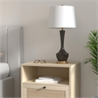 Safavieh Ronan Glass Table Lamp in Black and Gold