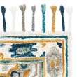 Safavieh Aspen 2' x 3' Hand Tufted Wool Rug in Ivory and Charcoal