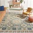 Safavieh Aspen 8' x 10' Hand Tufted Wool Rug in Ivory and Charcoal