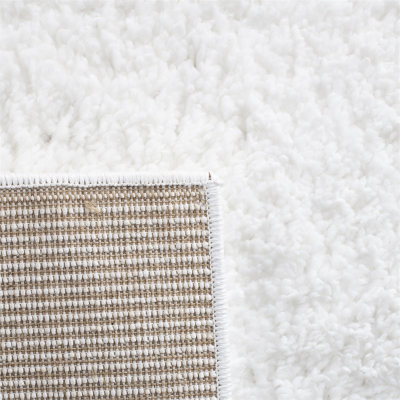 Safavieh August 9' x 12' Shag Rug in White