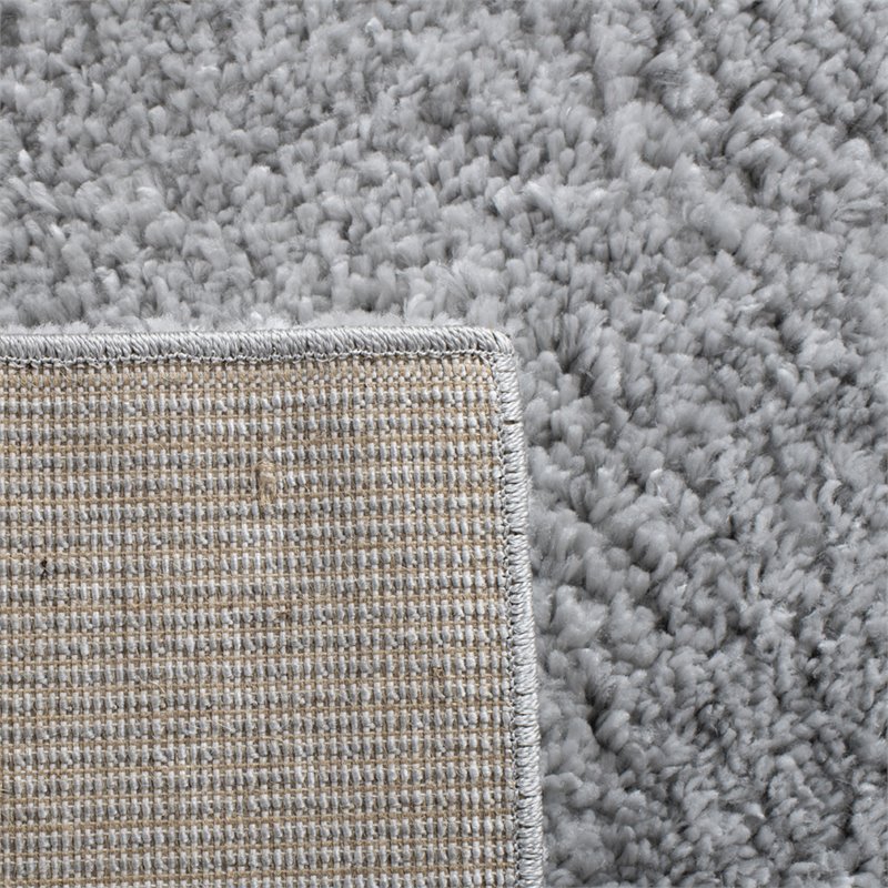 Safavieh August 9' x 12' Shag Rug in Silver