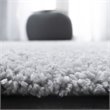 Safavieh August 9' x 12' Shag Rug in Silver