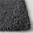 Safavieh August 4' x 6' Shag Rug in Charcoal