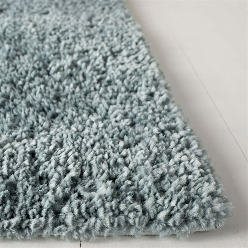 Safavieh August 9' x 12' Shag Rug in Aqua