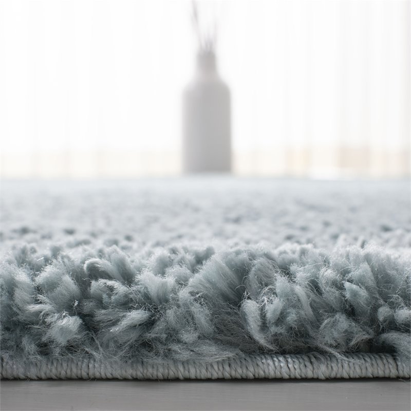 Safavieh August 9' x 12' Shag Rug in Aqua