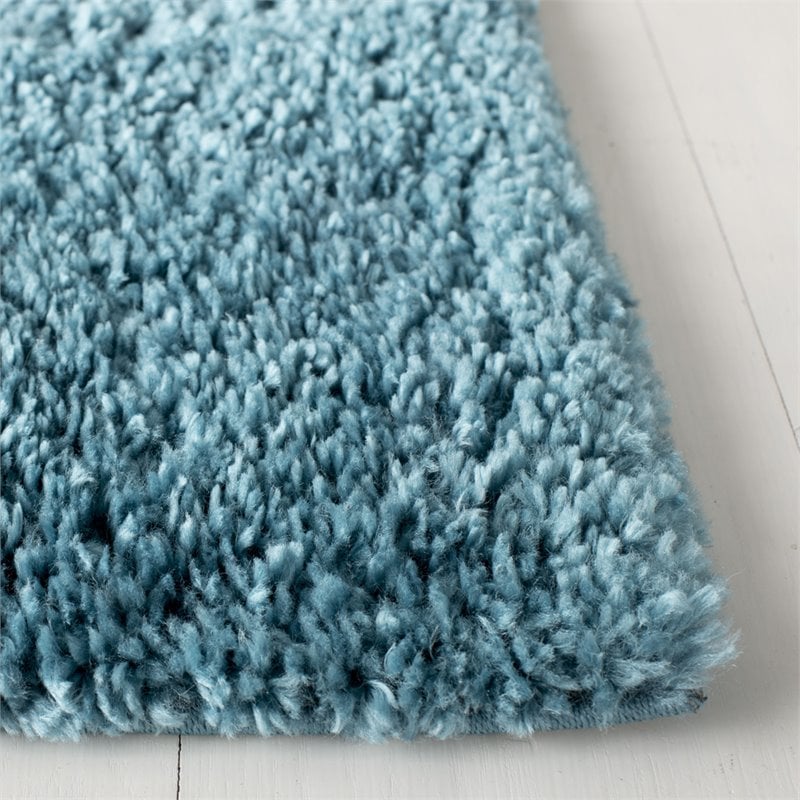Safavieh August 8' x 10' Shag Rug in Turquoise