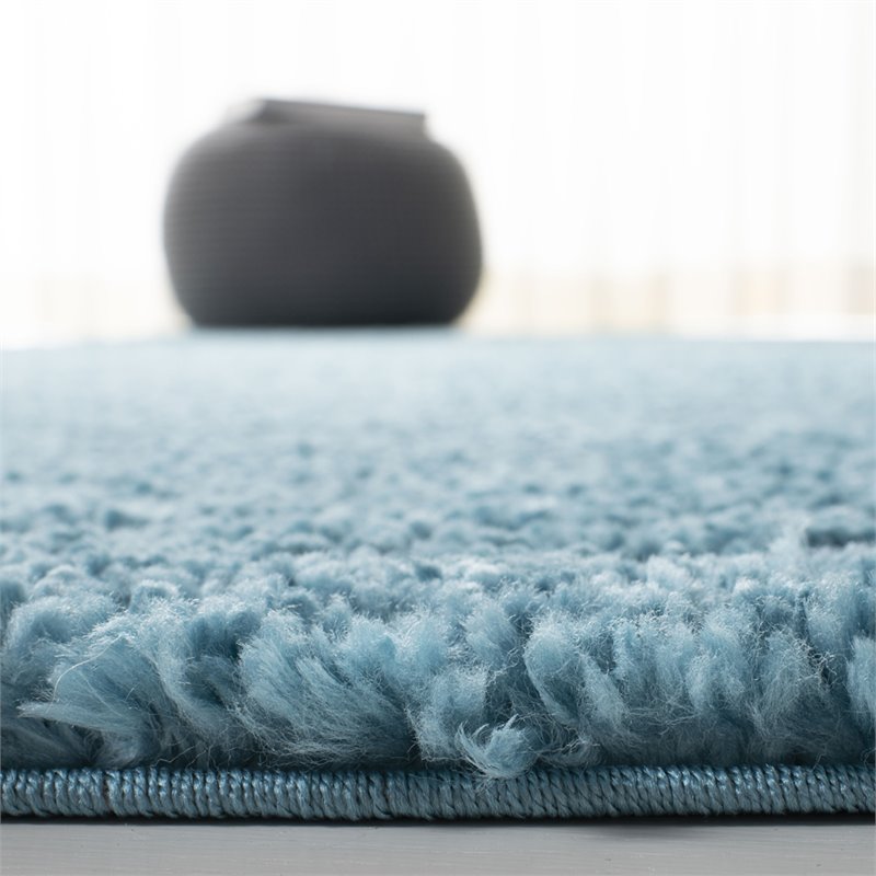 Safavieh August 8' x 10' Shag Rug in Turquoise
