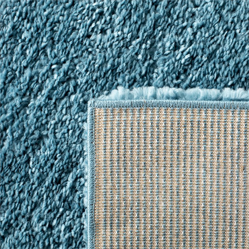 Safavieh August 9' x 12' Shag Rug in Turquoise