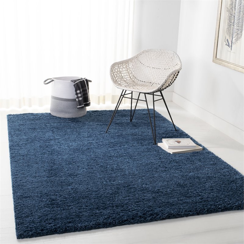 Safavieh August 6' x 9' Shag Rug in Navy