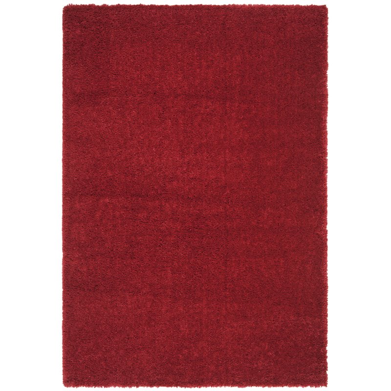 Safavieh August 6' x 9' Shag Rug in Red