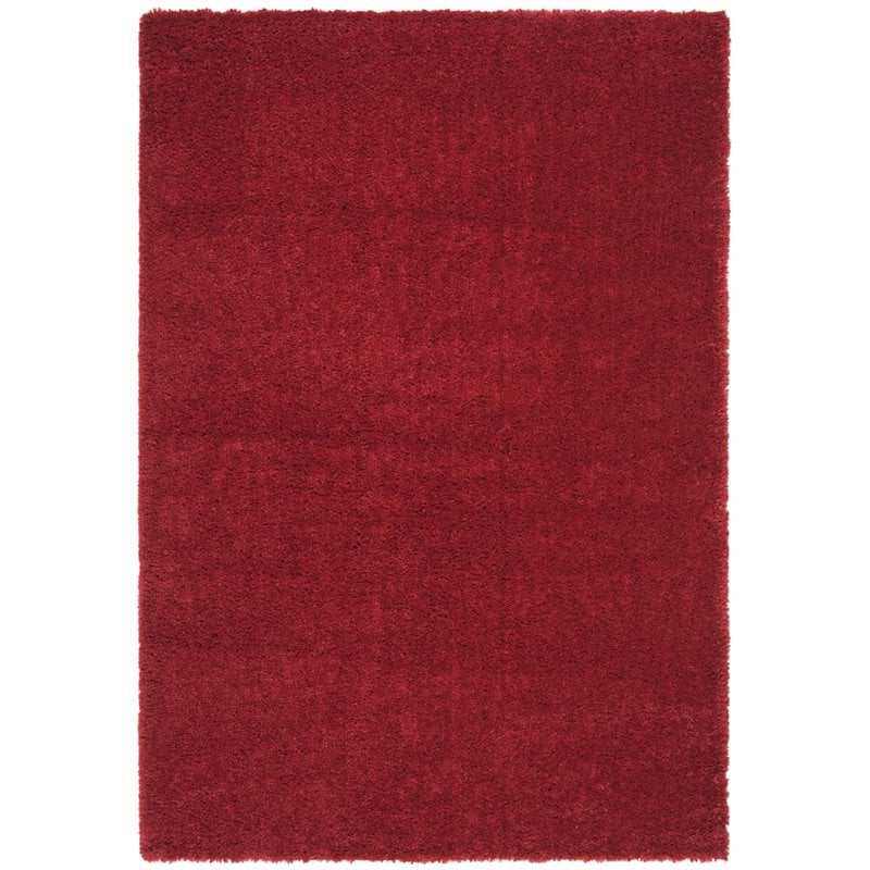 Safavieh August 8' x 10' Shag Rug in Red