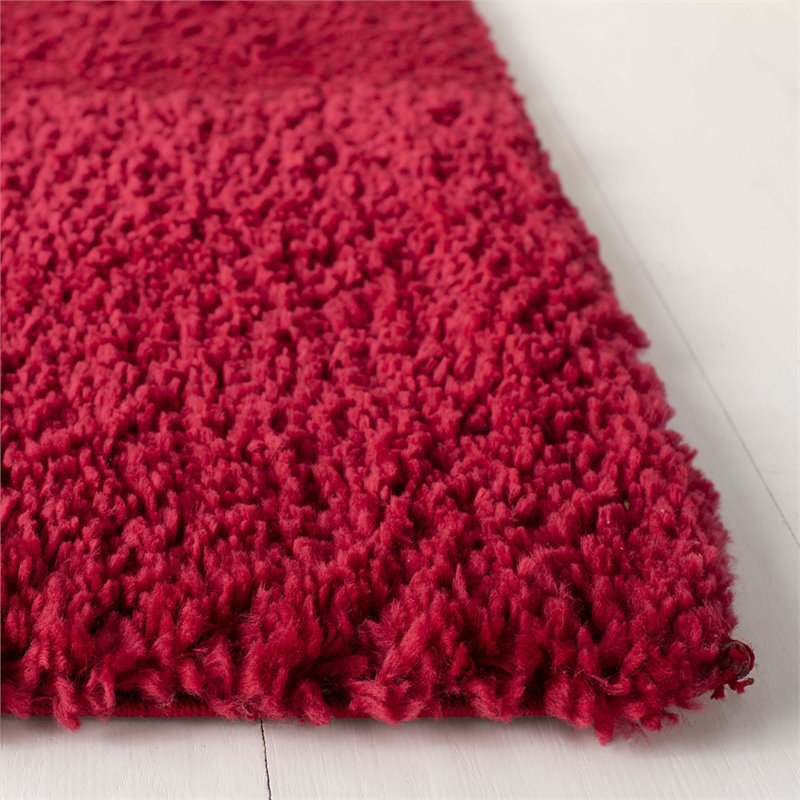 Safavieh August 9' x 12' Shag Rug in Red