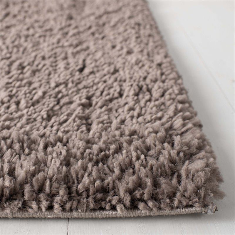 Safavieh August 9' x 12' Shag Rug in Taupe
