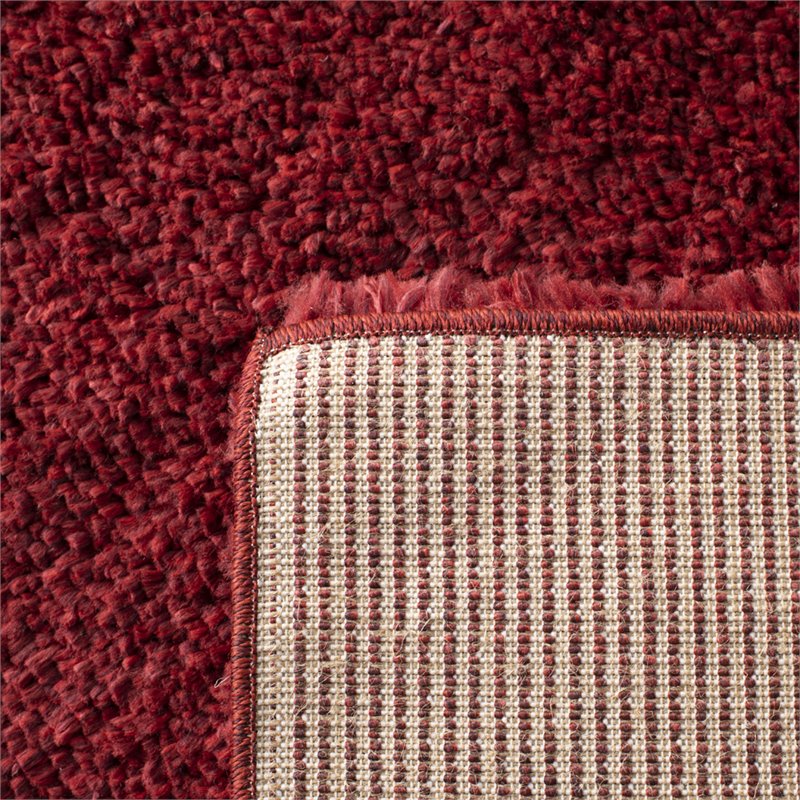 Safavieh August 8' x 10' Shag Rug in Burgundy