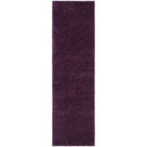 Safavieh August 2'3&quot x 8' Shag Runner Rug in Purple