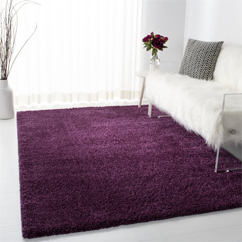 Safavieh August 6' x 9' Shag Rug in Purple