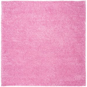 Safavieh August 6'7&quot Square Shag Rug in Pink