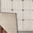 Safavieh Bermuda 2' x 8' Runner Rug in Gray and Ivory