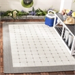 Safavieh Bermuda 8' x 10' Rug in Gray and Ivory