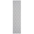 Safavieh Bermuda 2' x 8' Runner Rug in Ivory and Light Gray