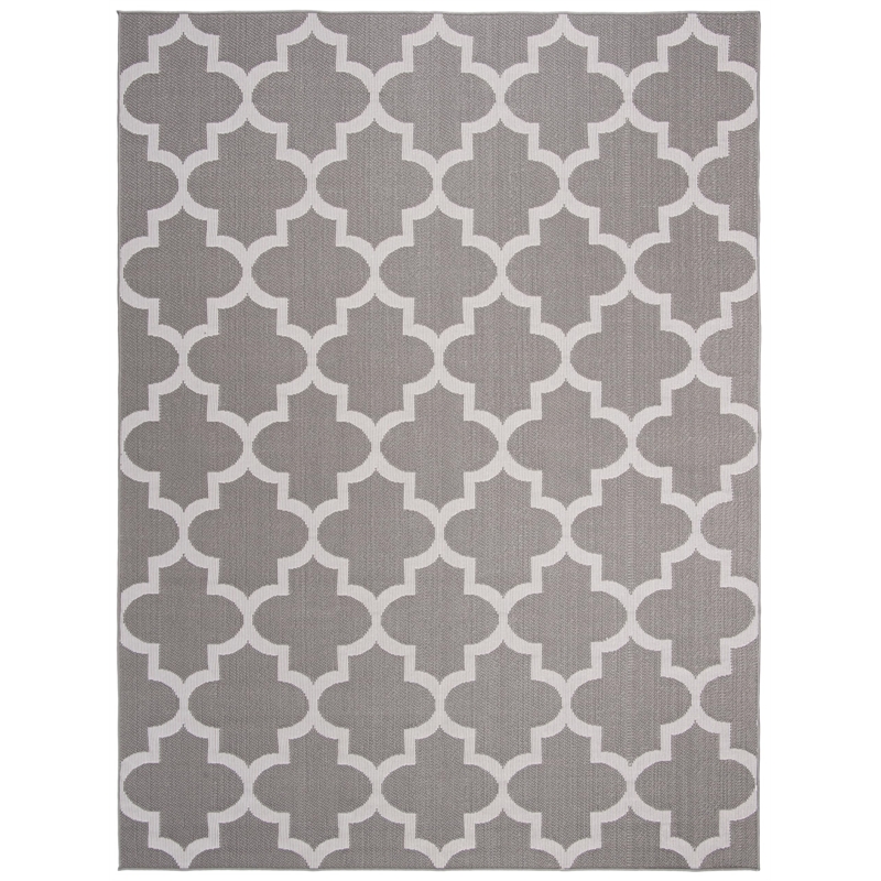 Safavieh Bermuda 8' x 10' Rug in Gray and Ivory