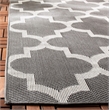 Safavieh Bermuda 8' x 10' Rug in Gray and Ivory