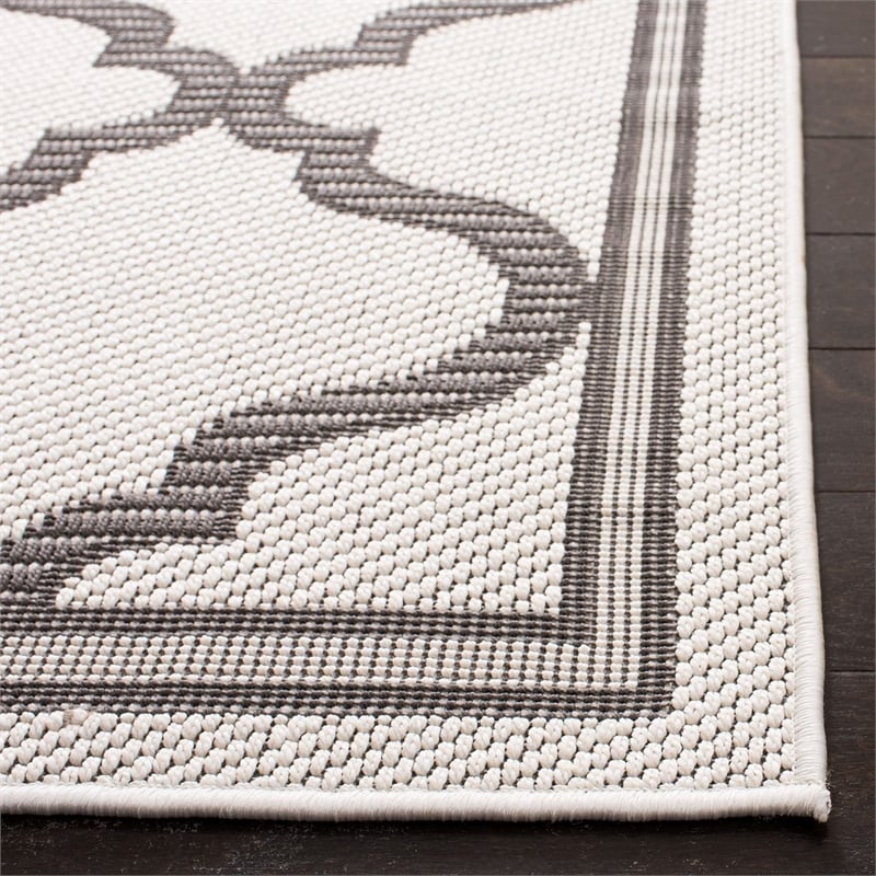 Safavieh Bermuda 8' x 10' Rug in Ivory and Gray