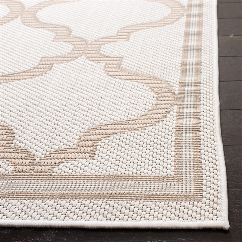 Safavieh Bermuda 8' x 10' Rug in Ivory and Beige