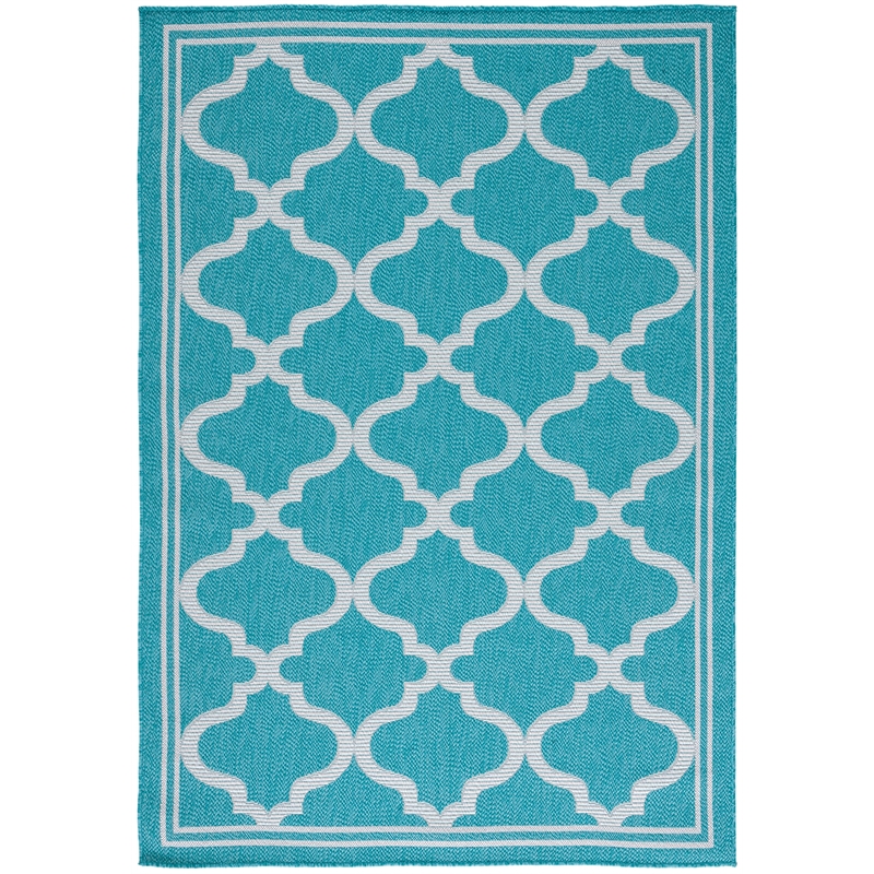 Safavieh Bermuda 4' x 6' Rug in Ivory and Light Blue