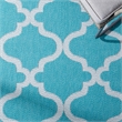 Safavieh Bermuda 9' x 12' Rug in Ivory and Light Blue