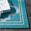 Safavieh Bermuda 4' x 6' Rug in Light Blue and Ivory