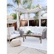 Safavieh Bermuda 9' x 12' Rug in Ivory and Light Blue