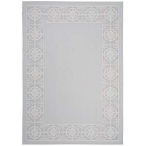 safavieh bermuda rug in light blue and ivory a