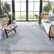 Safavieh Bermuda 9' x 12' Rug in Light Blue and Ivory