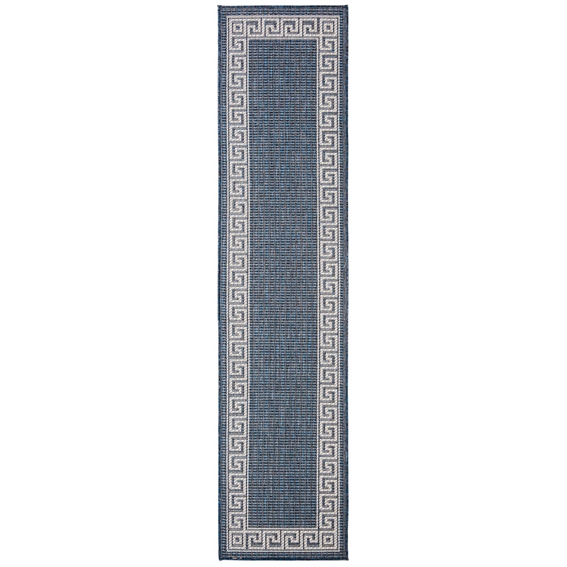 Safavieh Bermuda 4' x 6' Rug in Ivory and Blue