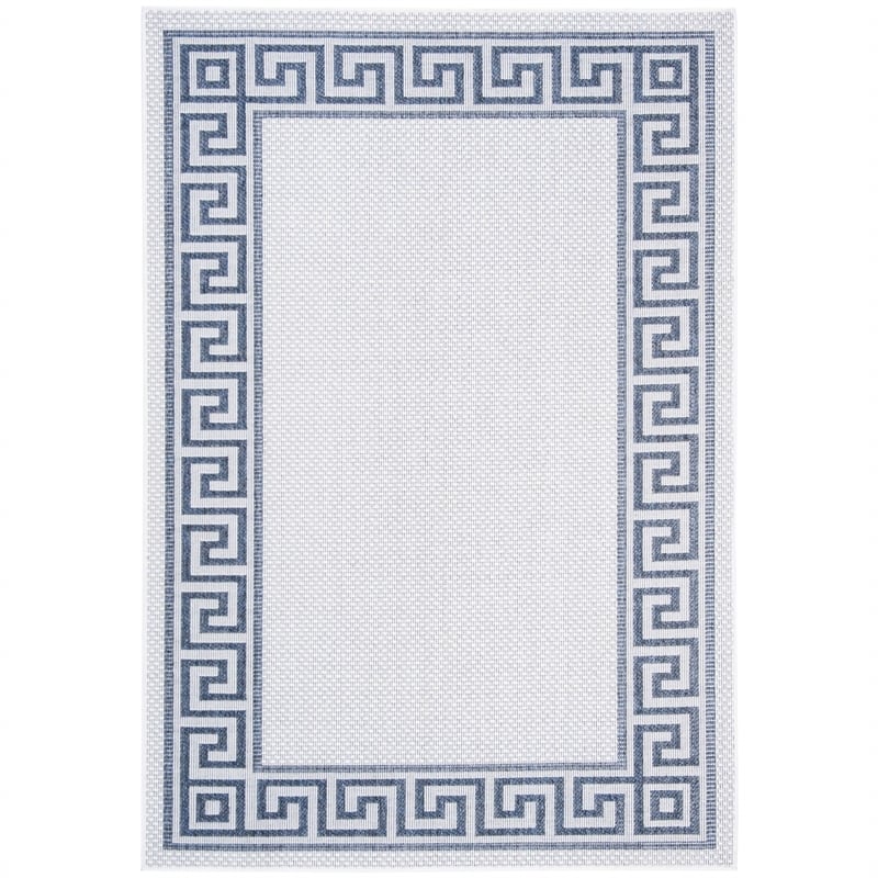 Safavieh Bermuda 9' x 12' Rug in Ivory and Blue