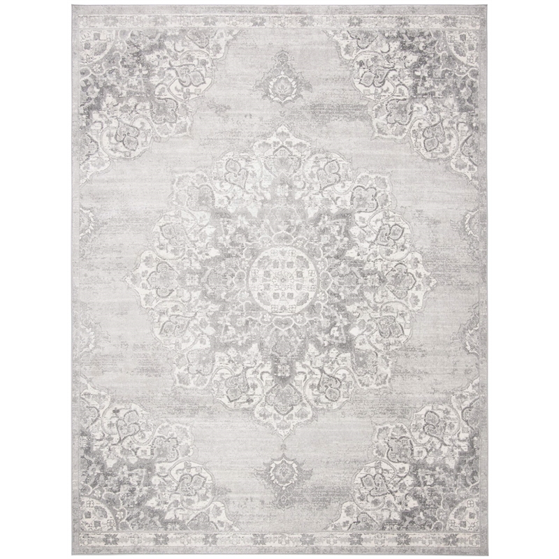 Safavieh Brentwood 6' x 9' Rug in Gray and Ivory