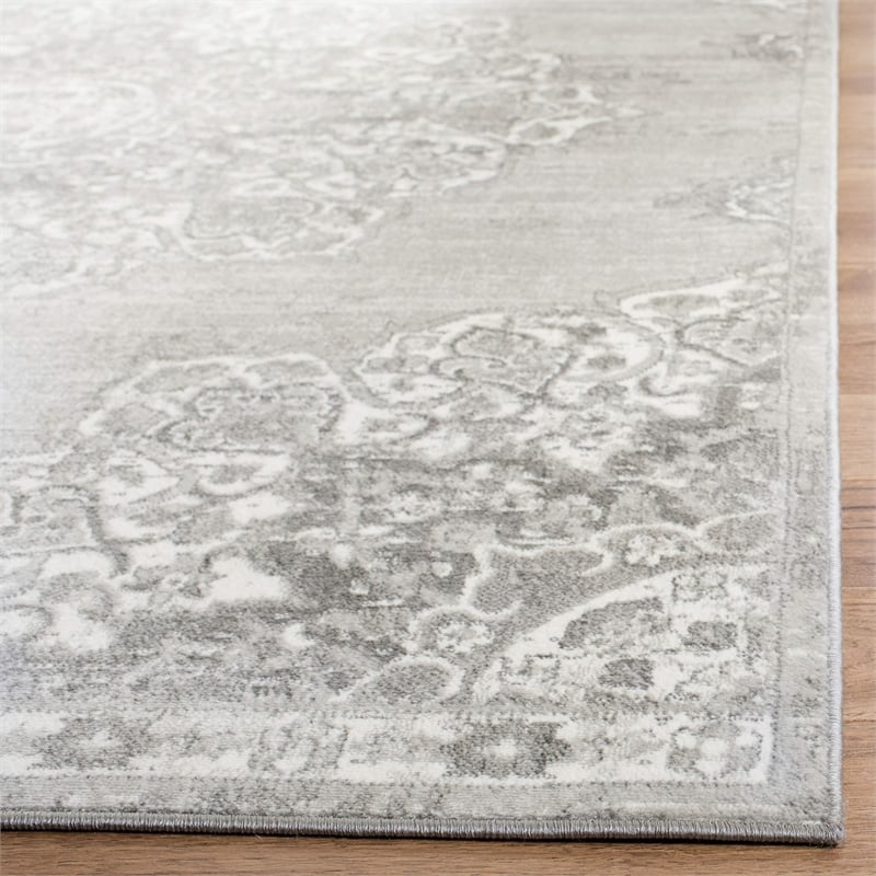 Safavieh Brentwood 9' x 12' Rug in Gray and Ivory
