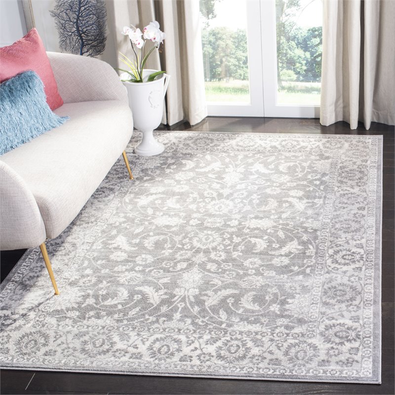 Safavieh Brentwood 2' x 4' Rug in Cream and Gray