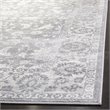 Safavieh Brentwood 2' x 6' Runner Rug in Cream and Gray