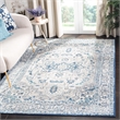Safavieh Brentwood 6' x 9' Rug in Light Gray and Blue