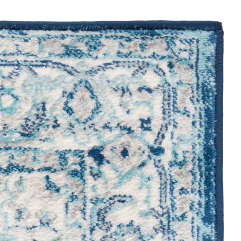 Safavieh Brentwood 6' x 9' Rug in Light Gray and Blue