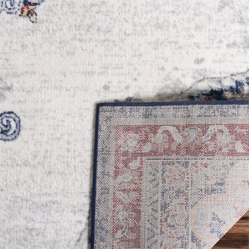 Safavieh Brentwood 3' x 5' Rug in Ivory and Red